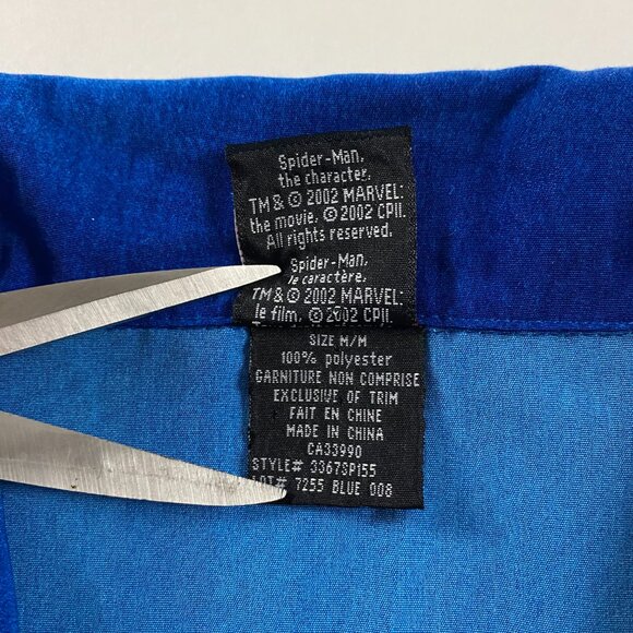 Vintage Y2K Ultimate Spiderman Shirt Mens Medium All Over Print Button Up Marvel - Picture 6 of 9